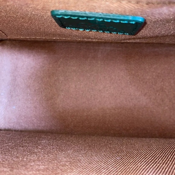 Authentic Pre-Owned CASABLANCA Women's Orange Gradient Embossed Mini Jeanne Bag - Picture 15 of 16